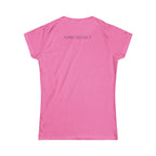 Women's Tee: "Quiet Doesn't Mean OK" Empowerment Graphic Shirt