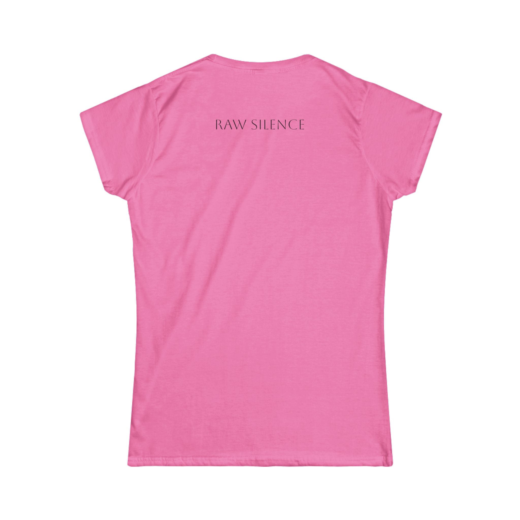 Women's Tee: "Quiet Doesn't Mean OK" Empowerment Graphic Shirt