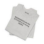 Boundaries Look Like Attitude Tee — "Unfiltered Thoughts" Graphic T-Shirt