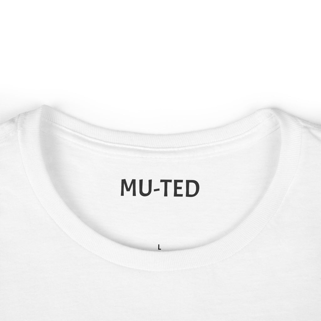 Women's Tee — "Soft Tone Sharp Mind" Inspirational Text Shirt