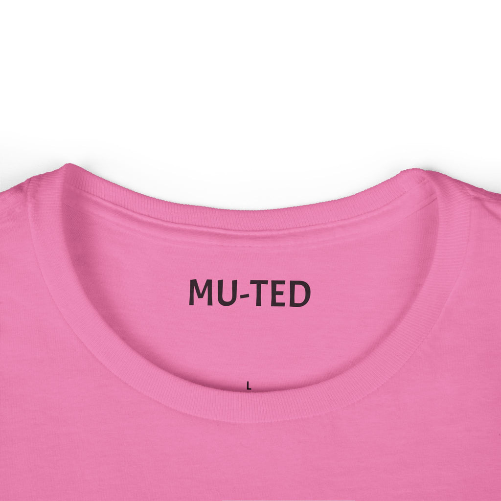 Women's Tee: "Quiet Doesn't Mean OK" Empowerment Graphic Shirt