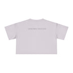 Crop Tee — "Honesty Got Labeled As Rude" Cute Ghost Graphic Top