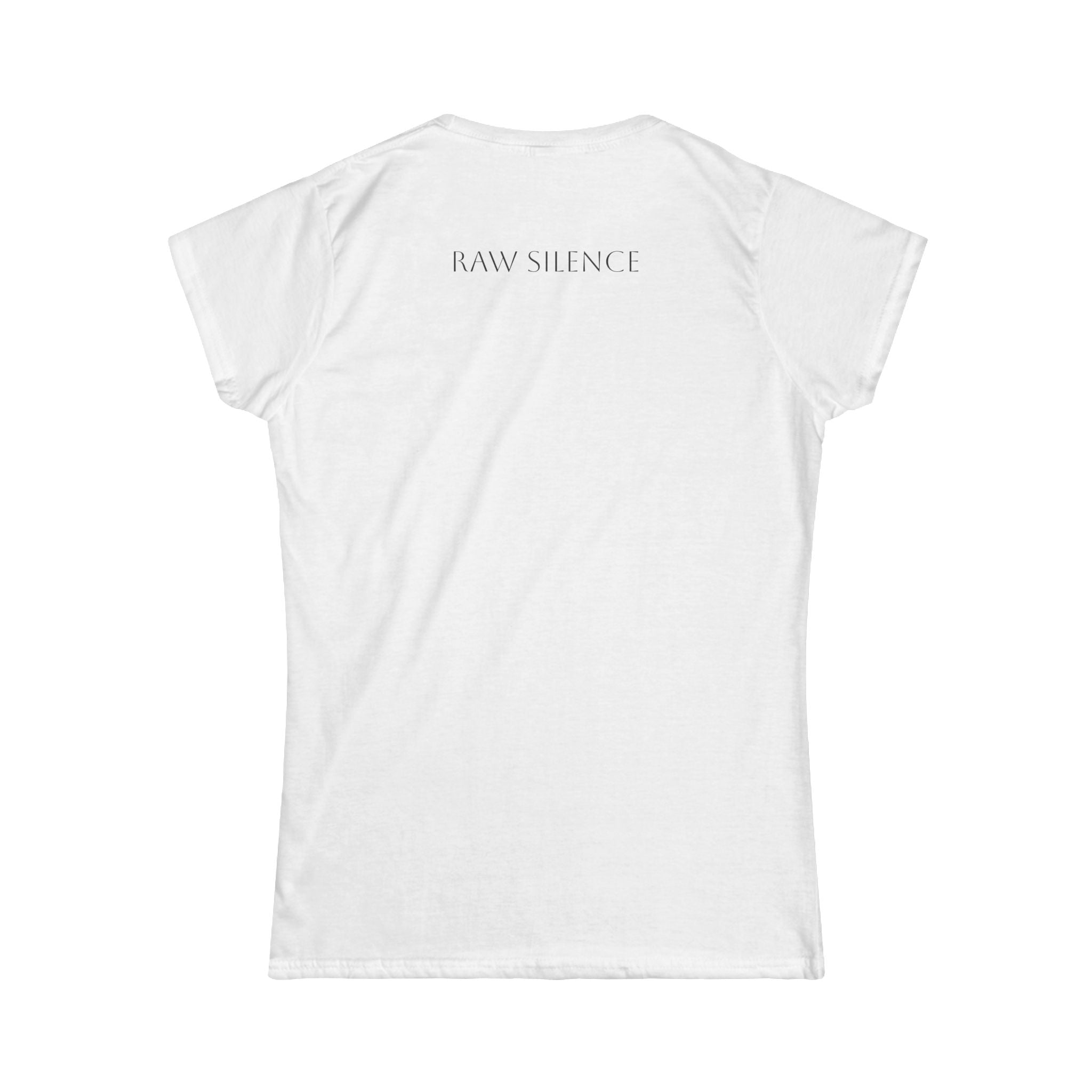 Women's Tee: "Quiet Doesn't Mean OK" Empowerment Graphic Shirt