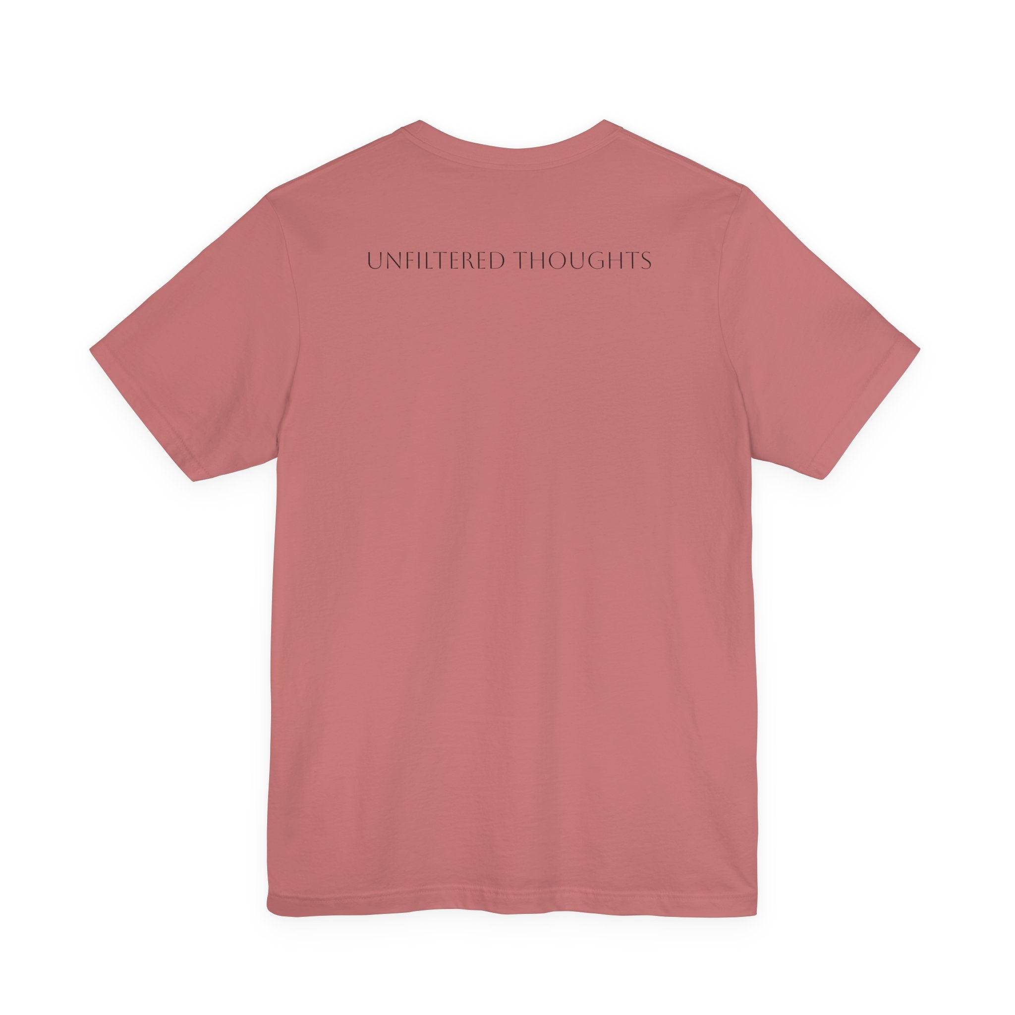 Boundaries Look Like Attitude Tee — "Unfiltered Thoughts" Graphic T-Shirt