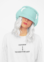 I Outgrew The Need To Be Liked T-Shirt — Minimal Text Graphic Tee