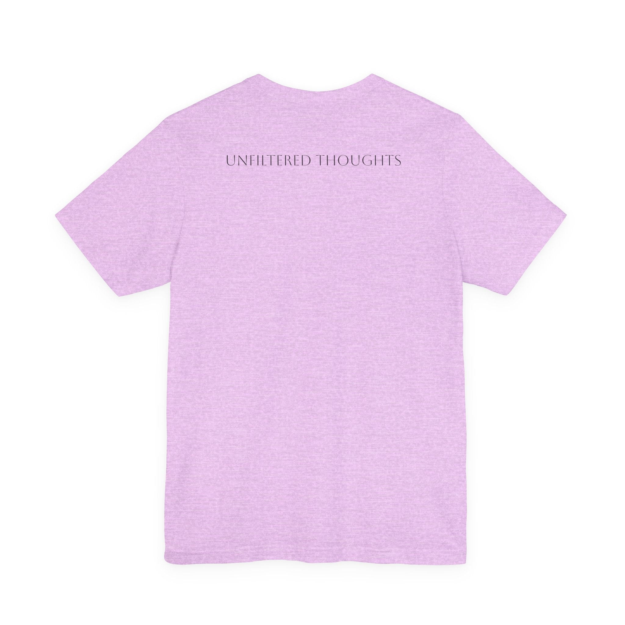 Boundaries Look Like Attitude Tee — "Unfiltered Thoughts" Graphic T-Shirt