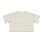 Crop Tee — "Honesty Got Labeled As Rude" Cute Ghost Graphic Top
