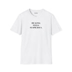 Healing Feels Suspicious T-Shirt — Subtle Mental Health Graphic Tee