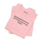 Boundaries Look Like Attitude Tee — "Unfiltered Thoughts" Graphic T-Shirt