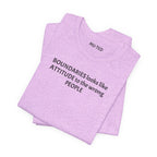 Boundaries Look Like Attitude Tee — "Unfiltered Thoughts" Graphic T-Shirt