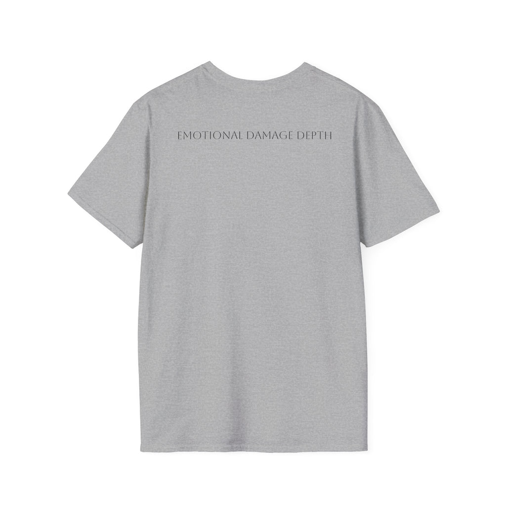 Healing Feels Suspicious T-Shirt — Subtle Mental Health Graphic Tee