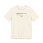 Boundaries Look Like Attitude Tee — "Unfiltered Thoughts" Graphic T-Shirt