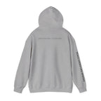“Some Comfort Comes From Finally Not Caring” Hoodie — Minimalist White Graphic Hooded Sweatshirt